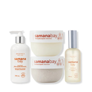 Ritual óleo corporal 100 ml + exfoliante 200 gr + mantequilla 200 gr + jabón 240 ml. aroma almendras