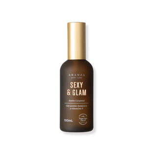 Aceite corporal toque seco aroma mango maracuyá 100 ml.