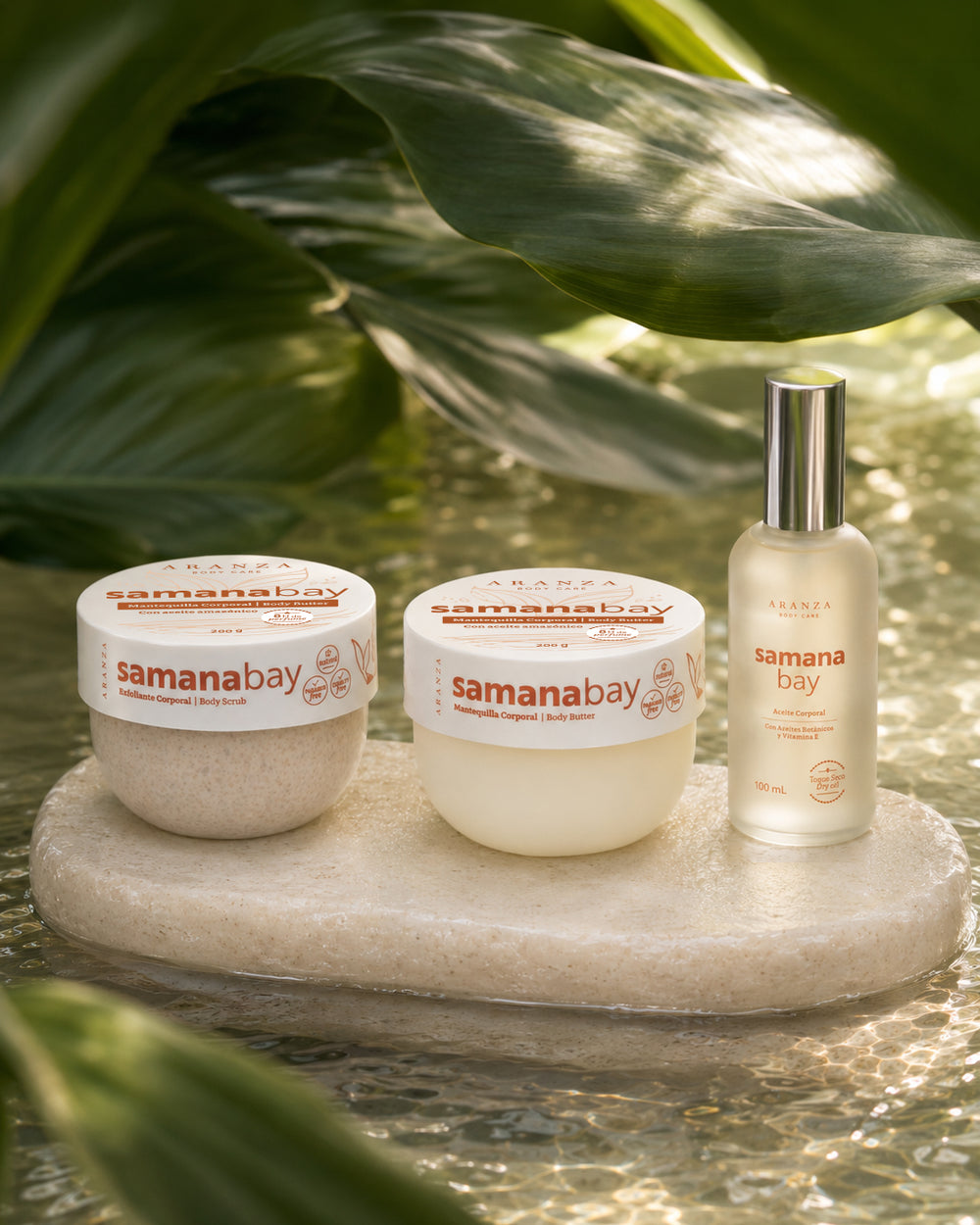 Ritual aceite 100 ml + exfoliante 200 gr + mantequilla 200 gr aroma a almendras