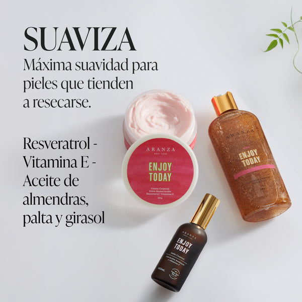 Box deluxe rutina aroma frutos rojos piel seca enjoy today aranza