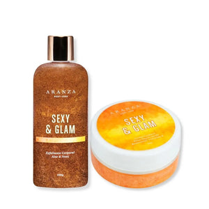 Ritual exfoliante 230 ml + mantequilla 160 gr. aroma frutal cítrico