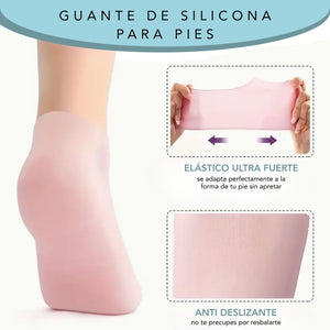 Medias de silicona hidratantes