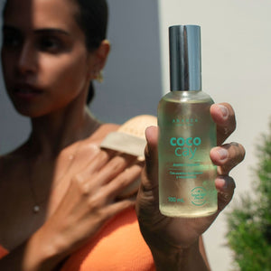 Box  Cepillo exfoliante + óleo corporal Cococay