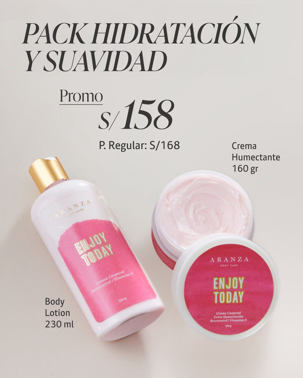 Box crema hidratante y nutritiva + body butter aroma frutal