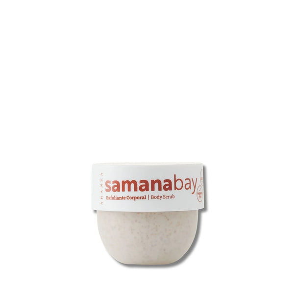 Exfoliante corporal body scrub Samanabay frontal aranza
