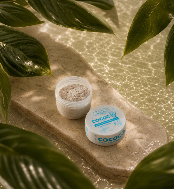 Exfoliante corporal aroma coco avainillado 50 gr.