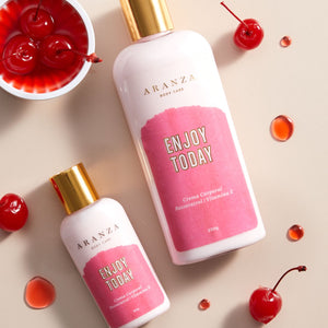 Pack Crema Hidratante frutos rojos 230 ml y + travel size