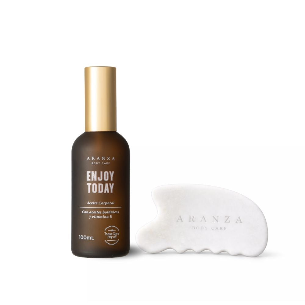 Gua-sha Corporal y Óleo corporal 100 ml aroma frutos rojos