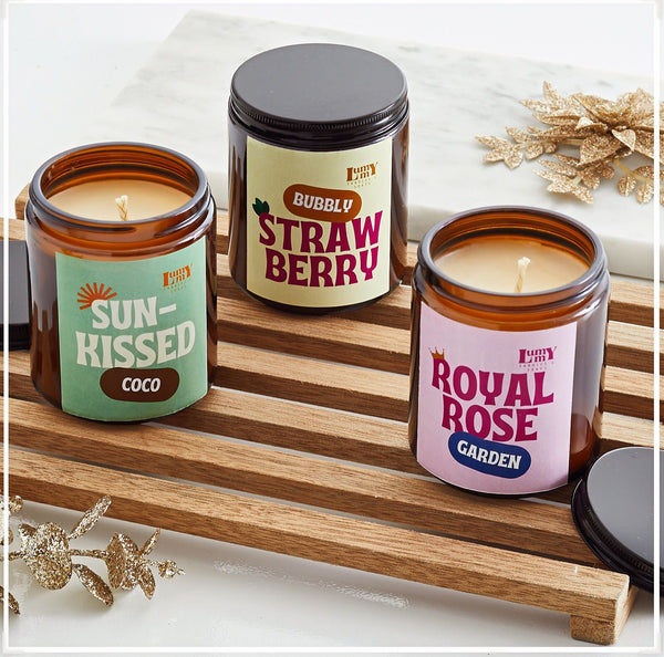 Box 3 Velas Aromáticas Lummy