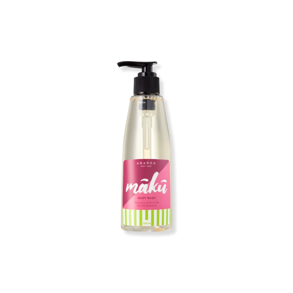 Jabon liquido hidratante showe gel aroma floral frontal aranza