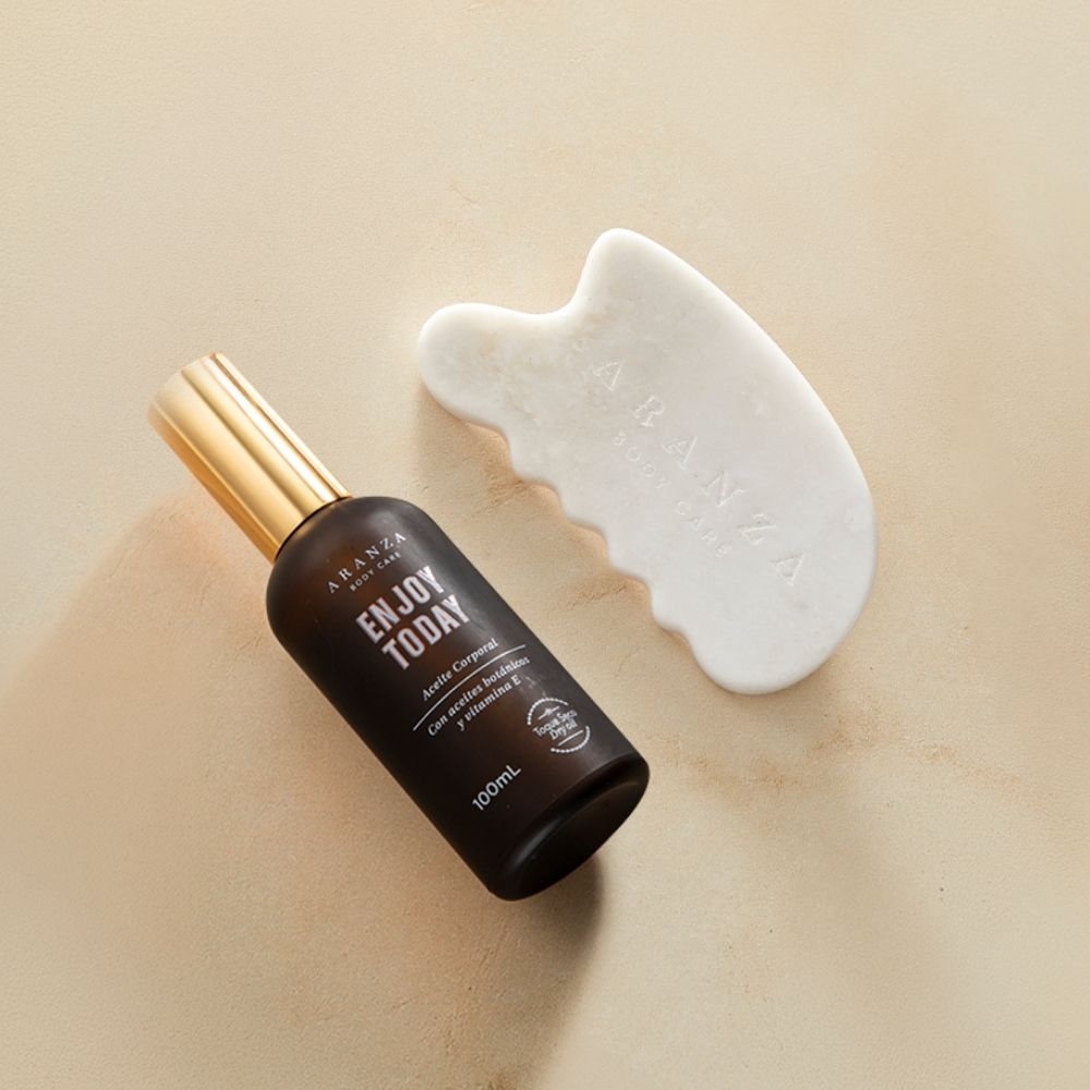 Gua-sha Corporal y Óleo corporal 100 ml aroma frutos rojos