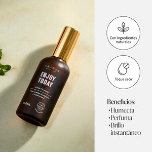 Aceite corporal toque seco aroma frutos rojos 100 ml.