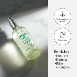 Oleo_corporal_cococay_toque_seco_aroma_coco_avainillado_100ml beneficios aranza