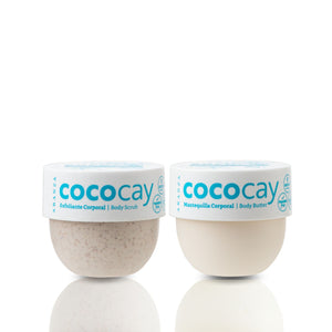 Ritual Exfoliante corporal 50 gr + mantequilla  50 gr. travel size aroma coco vainilla