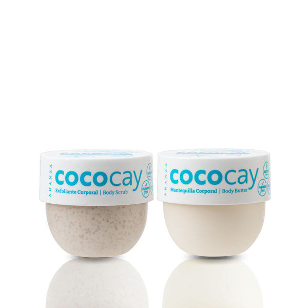 Ritual Exfoliante corporal 50 gr + mantequilla  50 gr. travel size aroma coco vainilla