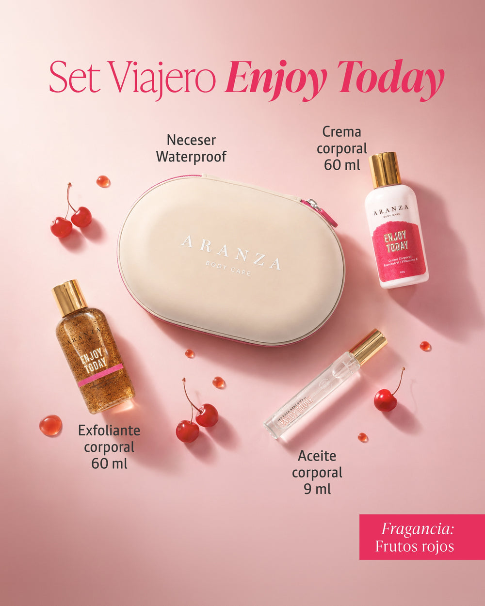 Ritual completo aroma frutos rojos travel size