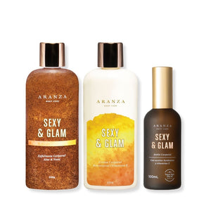 Ritual Piel de seda: crema hidratante 230 ml + exfoliante 230 ml + aceite corporal 100 ml. aroma mango maracuyá