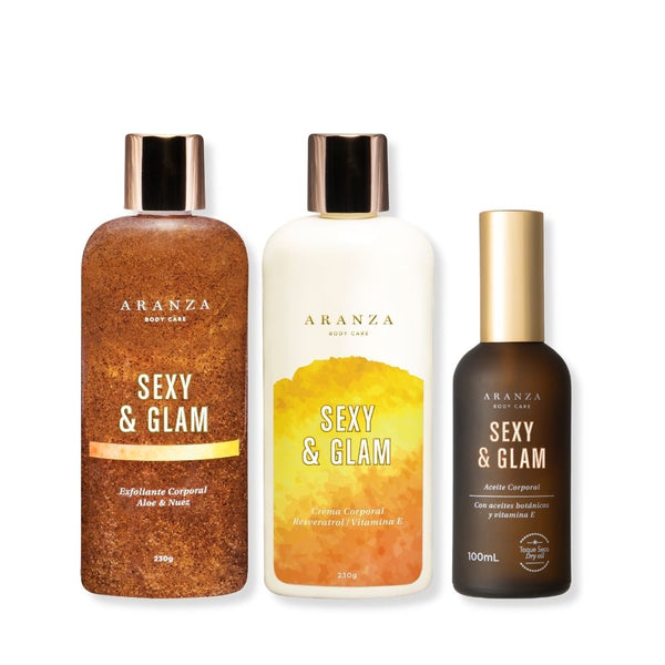 Ritual Piel de seda: crema hidratante 230 ml + exfoliante 230 ml + aceite corporal 100 ml. aroma mango maracuyá