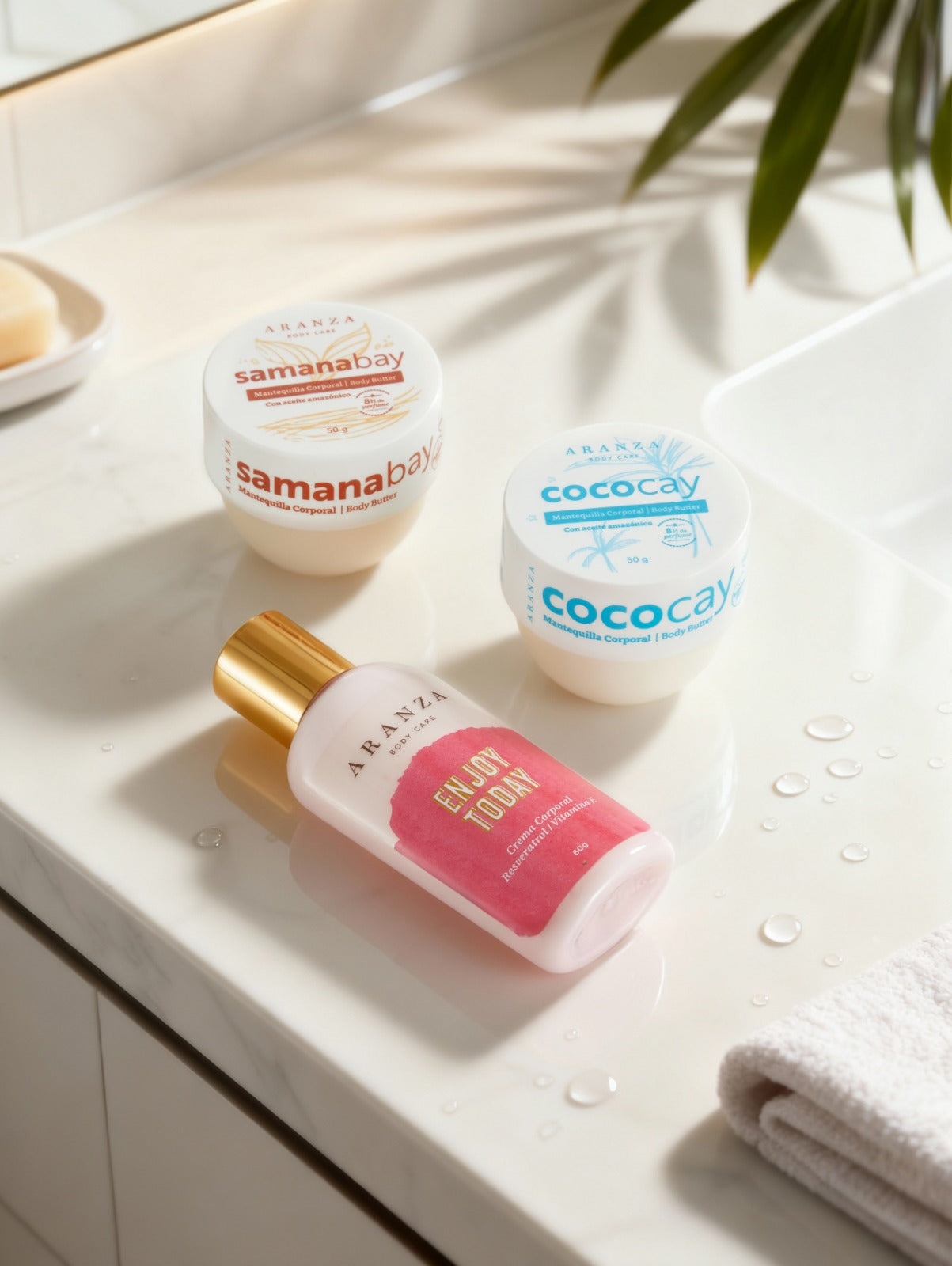 Tripack cremas corporales travel size