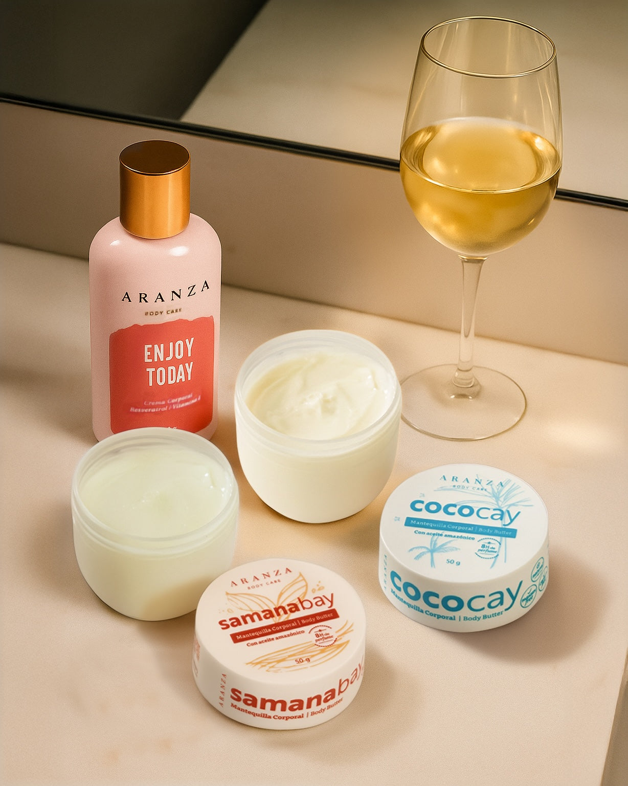 Tripack cremas corporales travel size