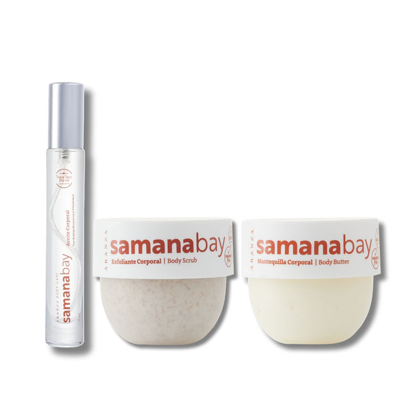 Ritual aceite corporal 9 ml+ exfoliante 50 gr + mantequilla 50 gr aroma almendras