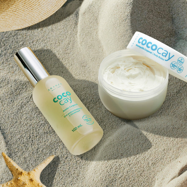 Ritual mantequilla corporal  200 gr + aceite corporal 100 ml aroma coco vainilla