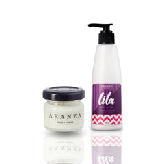 Box  Bálsamo caliente para manos + Crema hidratante aroma a blueberries