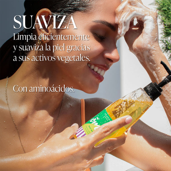 Jabón líquido hidratante aroma a verbena 230 ml.