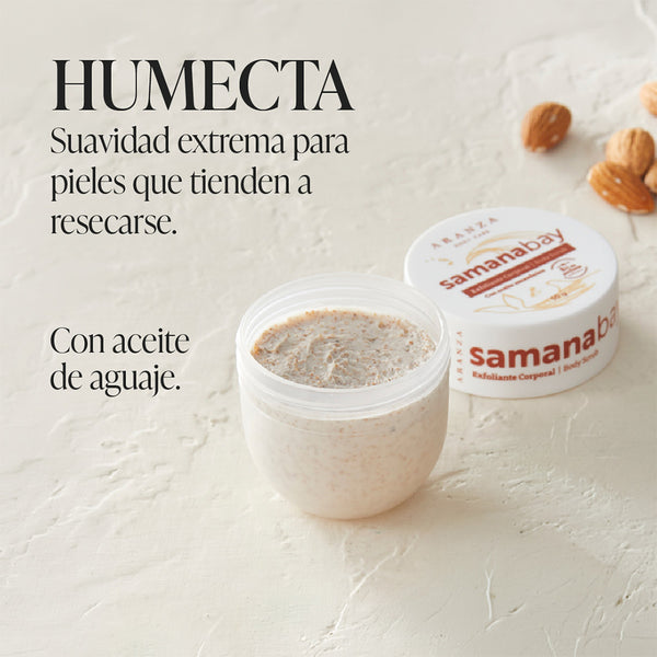 Exfoliante corporal aroma almendras 50 gr.
