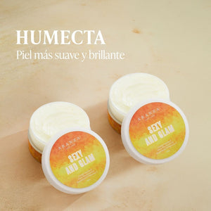 Set 2 Mantequillas corporales  aroma frutal cítrico 160 gr.