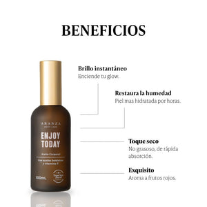 Gua-sha Corporal y aceite corporal 100 ml aroma frutos rojos