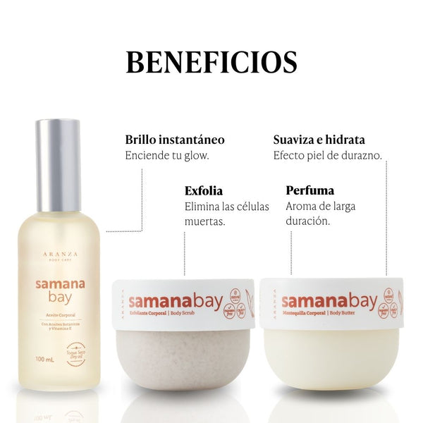 Ritual aceite 100 ml + exfoliante 200 gr + mantequilla 200 gr aroma a almendras