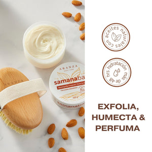 Box mantequilla corporal hidratante 200 gr + Cepillo exfoliante Entrega 2 de junio