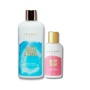 Dúo Crema Hidratantre con travel size Combina aromas