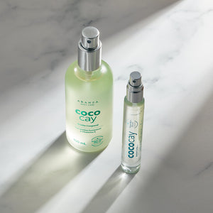 Box Aceite corporal 100 ml + travel size aroma coco vainilla + obsequio