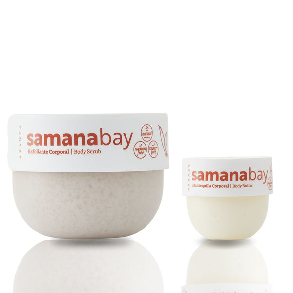 Exfoliante corporal 200gr + body butter 50gr aroma a almendras Entrega 2 de junio