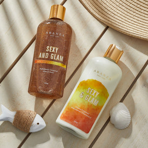 Ritual exfoliante corporal 230 ml+ crema hidratante 230 ml aroma frutal cítrico