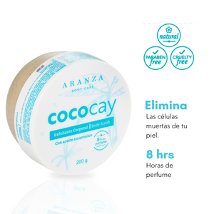Box exfoliante corporal CocoCay + gel de baño