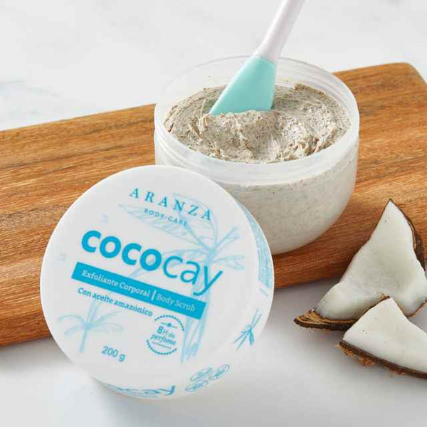 Ritual  exfoliante corporal 200 gr + Óleo corporal 100 ml aroma coco vainilla