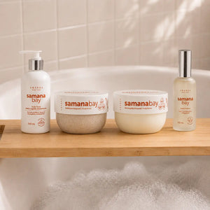Ritual óleo corporal 100 ml + exfoliante 200 gr + mantequilla 200 gr + jabón 240 ml. aroma almendras