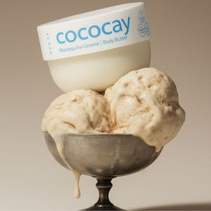 Mantequilla corporal aroma a coco avainillado 200 gr.