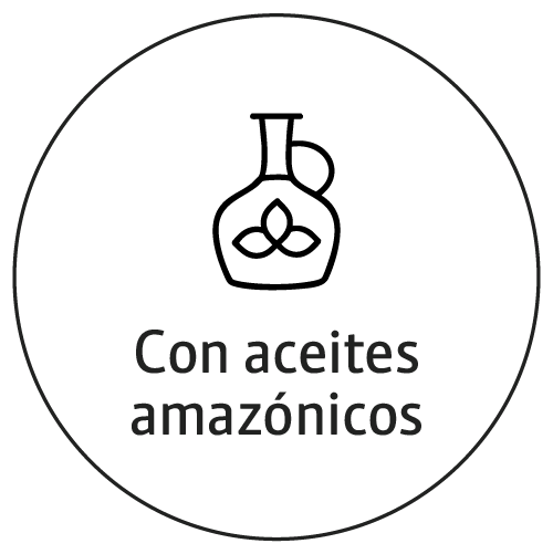 Con aceites amazónicos