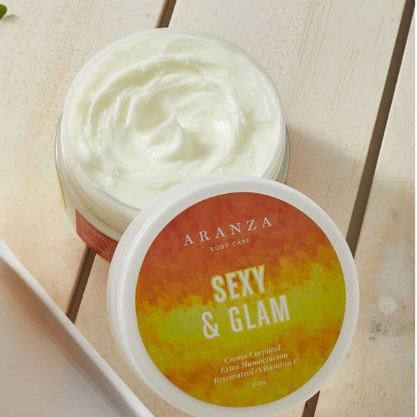 mantequilla hidratante corporal Body Butter Sexy Glam 160gr aranza playa