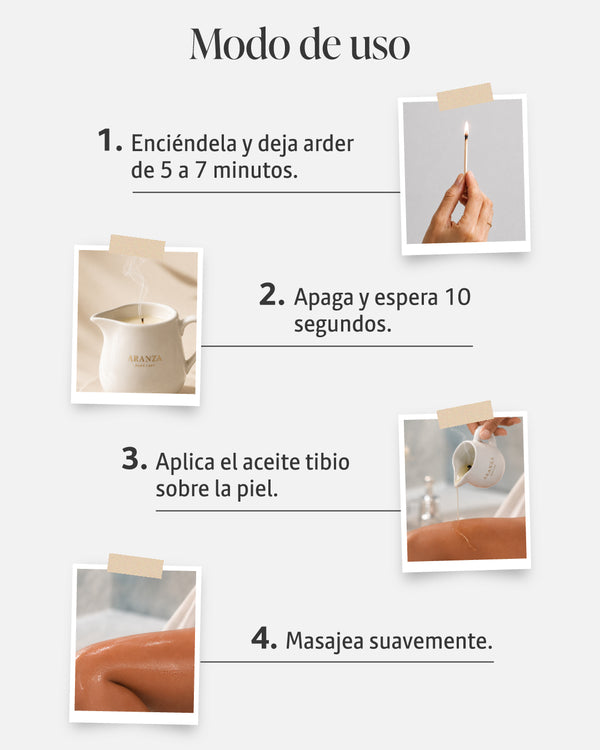 Serum corporal cálido - Rosas