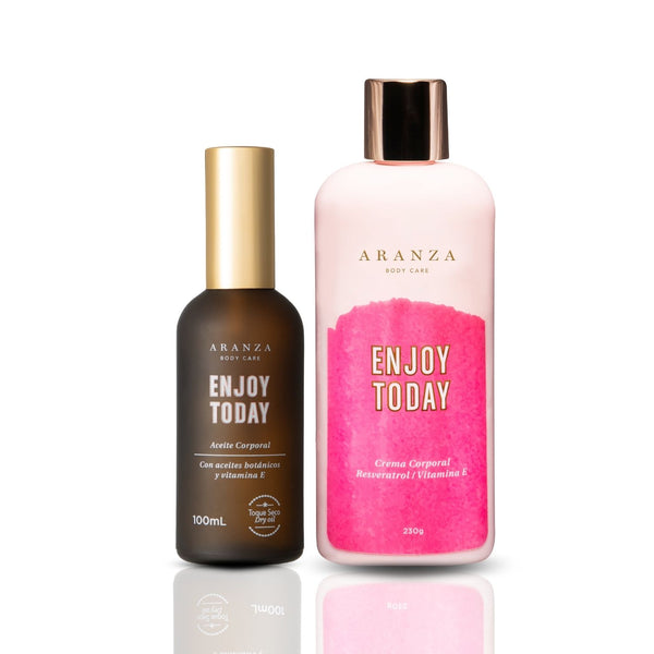 Ritual óleo corporal 100 ml + Crema corporal hidratante 230 ml. con aroma a frutos rojos