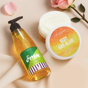 Box body butter aroma frutal cítrico 160 gr. + gel de baño 230 ml.