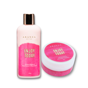 Box crema hidratante y nutritiva + body butter aroma frutal