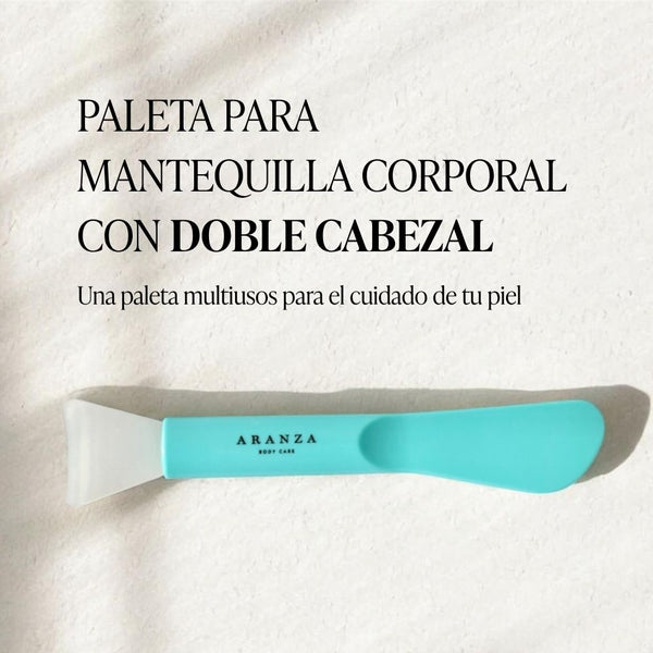 Paleta de silicona doble cabezal Aranza