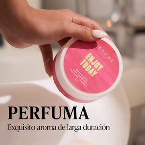 Mantequilla corporal humectante aroma frutos rojos 160 gr.