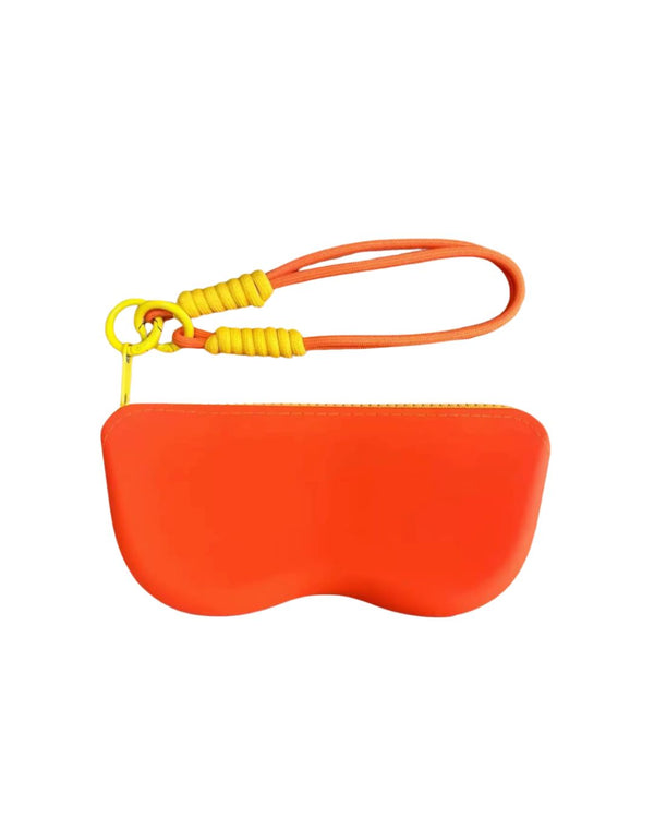 Porta gafas naranja
